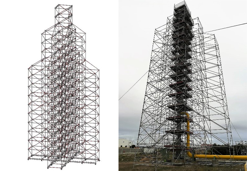 Flare Tower – Repsol of Sines